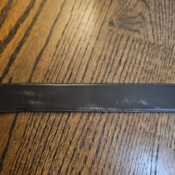 Gucci Women's Leather And Canvas Belt with Red and Green Stripes Vintage - Picture 9 of 11